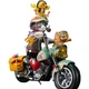 Фігурка 52TOYS «Том і Джеррі» ретро на мотоциклі, подарункова - зображення 1