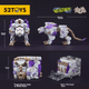 Робот-трансформер 52TOYS Белый тигр для детей от 14 лет - изображение 3