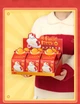 MINISO Hello Kitty Новий рік Ароматична підвісна прикраса Сліпа коробка Фігурка Іграшка Прикраса Подарунок на День народження для дівчаток Одна коробка - изображение 5