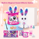 Интерактивная светящаяся музыкальная игрушка-сюрприз ZURU Pet Magic Bonnie Rabbit Surprise Blind Box — прекрасный подарок на день рождения для девочки. - изображение 10