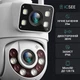 Уличная поворотная IP Wi-Fi камера видеонаблюдения ICSee Smart Home 8MP (4+4MP) с двойным объективом, автотрекингом, датчиком движения и ночным видением - изображение 2