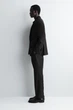Штани чоловічі COS cummerbund-waist wool regular-fit tapered trousers 1309593001 Eur 52 Чорний - изображение 3