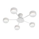 Люстра стельова на 5 ламп 5хGX70 біла EUROLAMP (LED-LR-5хGX70(white)) - зображення 2
