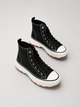 Высокие кеды в стиле Converse Женские Navigator Черно-белый 36 (23,5 cм) Код: B26348 black-white - изображение 4