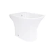 Біде підлогове Qtap Presto Quadro 540×340×400 мм, White QTPRE29W49124 - зображення 1