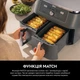 Мультипіч Ninja Air Fryer Dual zone DZ400EU - зображення 5