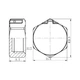 Заглушка Thermo Alliance Forte 1/2" ЗР хром SF353H15 - зображення 2