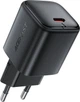 Мережевий зарядний пристрій ACEFAST A136 PD40W mini GaN USB-C fast charger Black - зображення 2