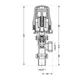 Кран Thermo Alliance Standart RTL кутовий 1/2"ВЗ TAS01515 - зображення 2