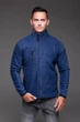 Чоловіча флісова кофта синій 2XL арт.2547 - изображение 2