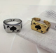Кольцо, стильный регулируемый перстень, печатка Poker Ring 1 шт - изображение 8