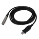 Кабель для микрофона Sawetek UX3 USB папа XLR мама 3 м - изображение 1