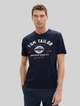 Футболка мужская Tom Tailor 1037735 2XL Синяя - изображение 6