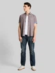 Рубашка мужская Tom Tailor 1049611 M Коричневая - изображение 3