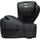 Боксерські рукавиці RDX PU 8 oz Чорні з капою в комплекті - зображення 3