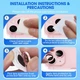 Захисне скло Epik Metal Classic на камеру (в упак.) на Apple iPhone 13 mini / 13 Рожевий / Pink - зображення 5