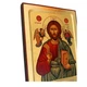 Писаная греческая Икона Спаситель Иисус Христос 22,5×29 см - изображение 2