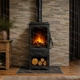 Чугунная печь камин Flame Stove Lodi 5 кВт - изображение 8
