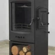Чугунная печь камин Flame Stove Lodi 5 кВт - изображение 9