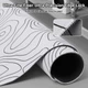 Ігрова поверхня ATTACK SHARK CM02PRO 900x400x4 мм White Contours/БІЛИЙ В СМУЖКУ (CM02PROWC) - зображення 6