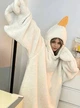 Кигуруми гусь утка унисекс с крыльями белый оверсайз - изображение 3