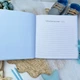 Іменна книга побажаннь з качечкою , блакитна - зображення 3