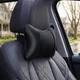 Автомобильная анатомическая подушка на подголовник для шеи Air Drive Full Black от боли утомляемости и релакса дышащая сетка черная - изображение 5