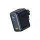 Мощное сетевое зарядное устройство с дисплеем Baseus PicoGo AE21 100W 2хType-C/USB + кабель Type-C - Type-C 100W 1.5м - изображение 3