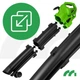 Садовий пилосос повітродувка для листя Maltec MasterBlow3500W (3500 Вт, 3в1, мешок 45 л) - зображення 4