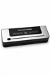 Вакуумний пакувальник для продуктів Vacuum Sealer LL-368 120 Вт вакууматор ручний з різаком чорно-білий - зображення 1