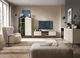 Тумба под ТВ с подсветкой Perfect Home Орта / Orta RTV180 2-дверная Кашемир - изображение 9