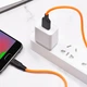USB кабель Hoco X21 Plus, MicroUSB, 1.0 м., Черный - 305627 - изображение 3