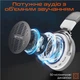 Bluetooth-гарнітура Meetion MT-BTH013-B, З мікрофоном, Стерео, Сірий - 759352 - зображення 2