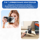 Ручний тримач для телефону 4,5–7" з пультом Bluetooth 5.4 для зйомки фото та відео поворотний 360° Hoco - зображення 4