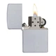 Запальничка Zippo Satin Chrome 205 Сріблястий Латунь Бензиновая - зображення 3