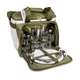 Набор для пикника Ranger Lawn 4 персоны Белый оливковый 28 предметов (а520314) - изображение 1