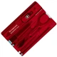 Набір мультитул Victorinox Swisscard Червоний 10 функцій 82х54х4мм 0.7100.T - зображення 1