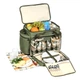 Набор для пикника Кемпинг Grand Picnic HB6-520 6 персон хаки (HB6-520) - изображение 2
