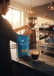 Кава зернова Ferarra Blue Espresso 1 кг еспресо бленд арабіка робуста кава для еспресо кавомашини зернова суміш середнього обсмаження середньої міцності шоколадний післясмак - зображення 7