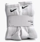 Шкарпетки Nike U Nk Everyday Cush Crew 6Pr-Bd 34-38 Білий SX7666-100 - зображення 1