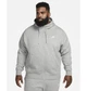 Кофта мужская Nike M Nsw Club Hoodie Fz Bb L Сірий BV2645-063 - изображение 11