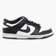 Кроссовки женские Nike Dunk Low Retro White Black (Gs) 36 Чорно-білий CW1590-100 - изображение 2