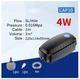 Компрессор одноканальный SUNSUN CAP-10 для аквариума и пруда до 1000л, 4W, 5 л/мин - изображение 2