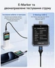 USB-тестер FNIRSI FNB-C2 Type-C PD 3.1 240 Вт, 4–50 В/6.5 А, E-Marker, PPS, QC 3.0, 20-бітний АЦП, PD Trigger - зображення 6