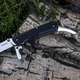 Нож складной Мультитул Ruike Trekker LD21-B Черный 12 функций G-10 114 мм (LD21-B) - изображение 4