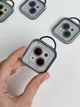 Защитное стекло на камеру Diamonds Lens (iPhone 15 / 15 Plus, Rose Gold) - изображение 2