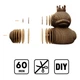 Картонный конструктор Cartonic 3D Puzzle Duck, CARTDUCK - изображение 5