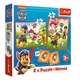 Пазли Trefl Paw Patrol Собачий патруль у дії 2 in 1 + memos (93337) - зображення 1