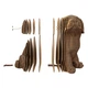 Картонный конструктор Cartonic 3D Puzzle Labrador Puppy, CARTMNLABRA - изображение 4
