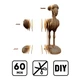 Картонный конструктор Cartonic 3D Puzzle Flamingo, CARTFLAM - изображение 8